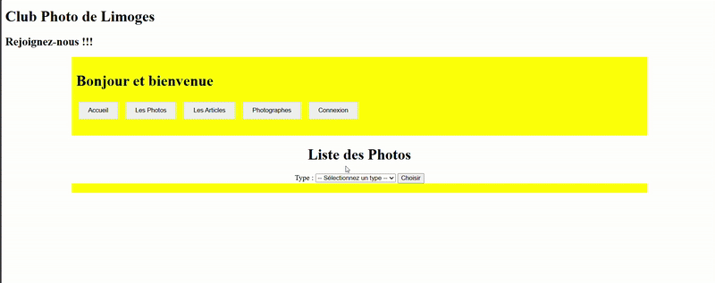 Projet HTML/PHP 1